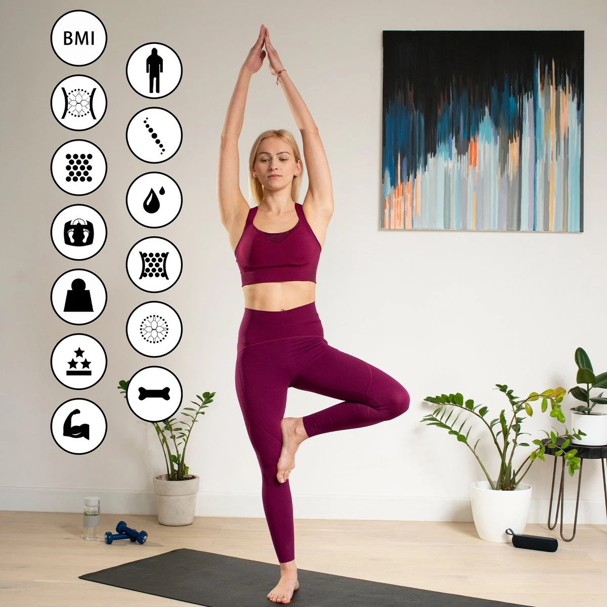 Zeegma Gewit - SMART Personenweegschaal - 15 Parameters - 200kg - LCD - APP 7 Zeegma Gewit - SMART Personenweegschaal - 15 Parameters - 200kg - LCD - APP - Afbeelding 5