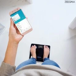 Zeegma Gewit - SMART Personenweegschaal - 15 Parameters - 200kg - LCD - APP 25 Zeegma Gewit - SMART Personenweegschaal - 15 Parameters - 200kg - LCD - APP -Winkel Voor Thuisgezondheidsmeetapparatuur 1200x1200 186
