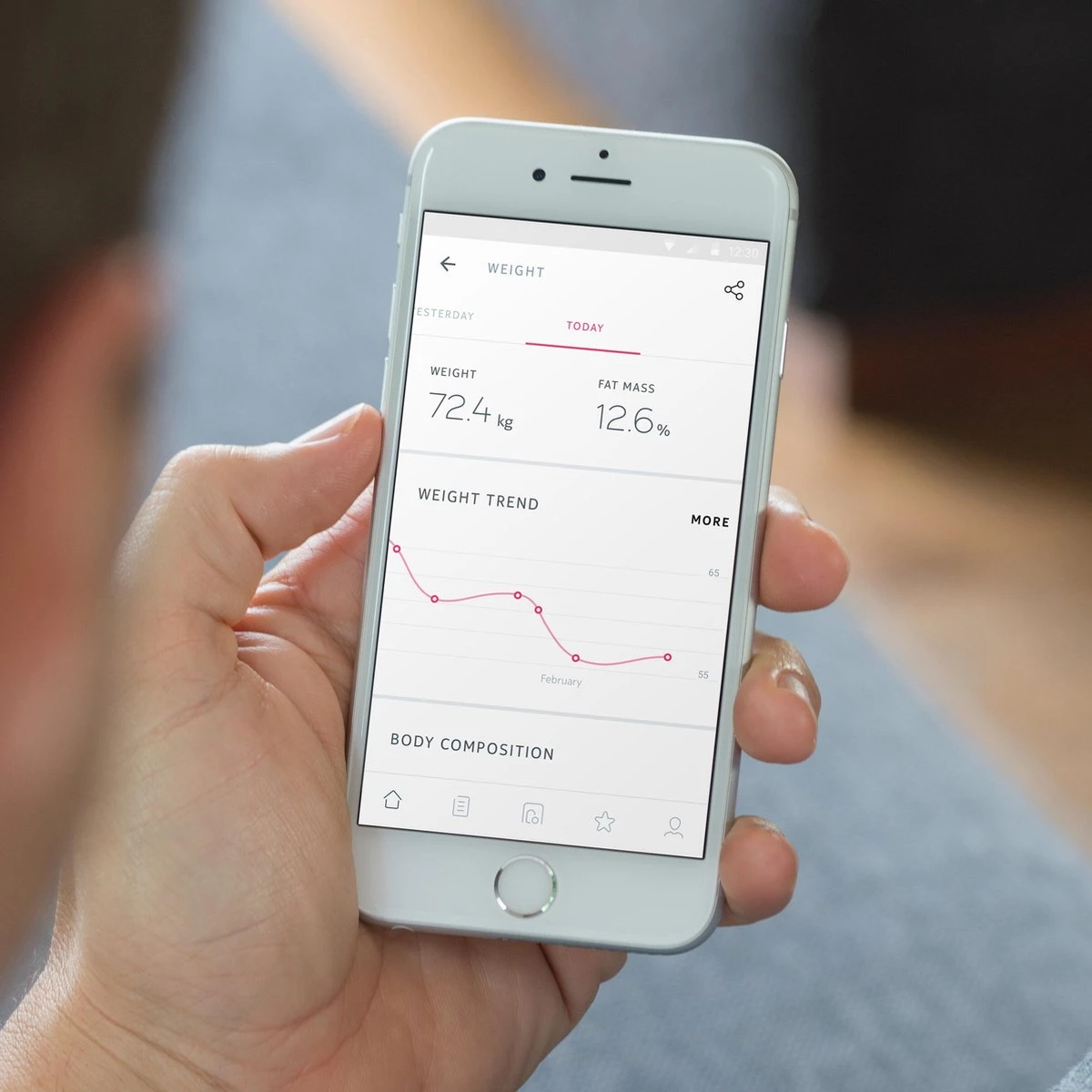 Withings Body+ Smart - Personenweegschaal - Wit 6 Withings Body+ Smart - Personenweegschaal - Wit - Afbeelding 4