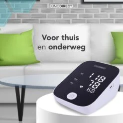 KIMO DIRECT Bloeddrukmeter - Automatisch - Bloeddrukmeter Bovenarm - Hartslagmeter - Nauwkeurige Meting - Groot Scherm -Winkel Voor Thuisgezondheidsmeetapparatuur 1200x1200 389