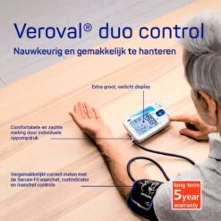 Veroval® Duo Control Bovenarm Bloeddrukmeter Met Medium Band (22 - 32 Cm) -Winkel Voor Thuisgezondheidsmeetapparatuur 1200x1200 392