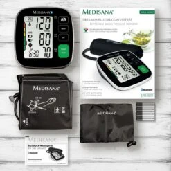 Medisana BU 546 Connect Bovenarm Bloeddrukmeter -Winkel Voor Thuisgezondheidsmeetapparatuur 1200x1200 424