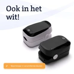 Lifell Medische Saturatiemeter - Hartslag Meter & Zuurstofmeter - Oximeter - NL Handleiding - Zwart -Winkel Voor Thuisgezondheidsmeetapparatuur 1200x1200 469