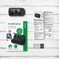 Medisana PM 100 Black Saturatiemeter -Winkel Voor Thuisgezondheidsmeetapparatuur 1200x1200 494