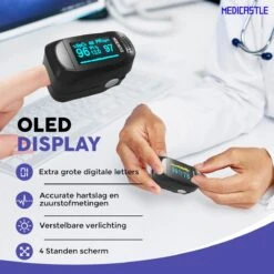 Medicastle® Best Getest Saturatiemeter Zuurstofmeter Vinger - Complete Set Incl. Batterijen - Saturatiemeters 15 Medicastle® Best Getest Saturatiemeter Zuurstofmeter Vinger - Complete Set Incl. Batterijen - Saturatiemeters -Winkel Voor Thuisgezondheidsmeetapparatuur 1200x1200 521
