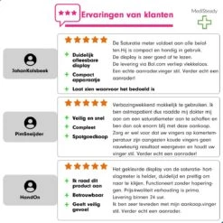 Medi Steady® Saturatiemeter - Blauw - Oximeter - Zuurstofmeter - Saturatiemeter Zuurstofmeter Vinger - Zuurstofmeter Met Hartslagmeter - Saturatiemeter Met Hartslagmeter - Saturatiemeter Best Getest - Saturatie - Saturatiemeters -Inclusief Batterijen -Winkel Voor Thuisgezondheidsmeetapparatuur 1200x1200 536