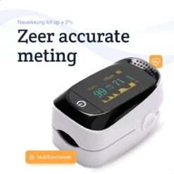 Saturatie En Hartslagmeter - Oximeter - (Bloed) Zuurstofmeter - Vingertop Pulse - Wit 14 Saturatie En Hartslagmeter - Oximeter - (Bloed) Zuurstofmeter - Vingertop Pulse - Wit -Winkel Voor Thuisgezondheidsmeetapparatuur 1200x1200 544