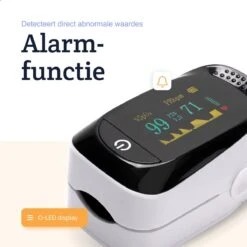 Saturatie En Hartslagmeter - Oximeter - (Bloed) Zuurstofmeter - Vingertop Pulse - Wit 16 Saturatie En Hartslagmeter - Oximeter - (Bloed) Zuurstofmeter - Vingertop Pulse - Wit -Winkel Voor Thuisgezondheidsmeetapparatuur 1200x1200 545