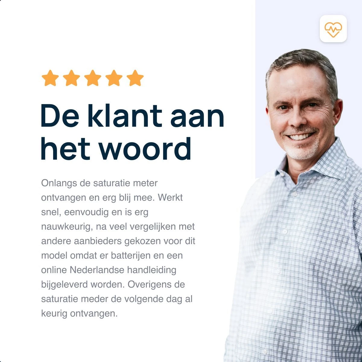 Saturatie En Hartslagmeter - Oximeter - (Bloed) Zuurstofmeter - Vingertop Pulse - Wit 8 Saturatie En Hartslagmeter - Oximeter - (Bloed) Zuurstofmeter - Vingertop Pulse - Wit - Afbeelding 6