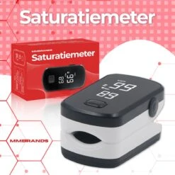 MM Brands Saturatiemeter – Zuurstofmeter Vinger Met Hartslagmeter – Pulse Oximeter -Winkel Voor Thuisgezondheidsmeetapparatuur 1200x1200 556