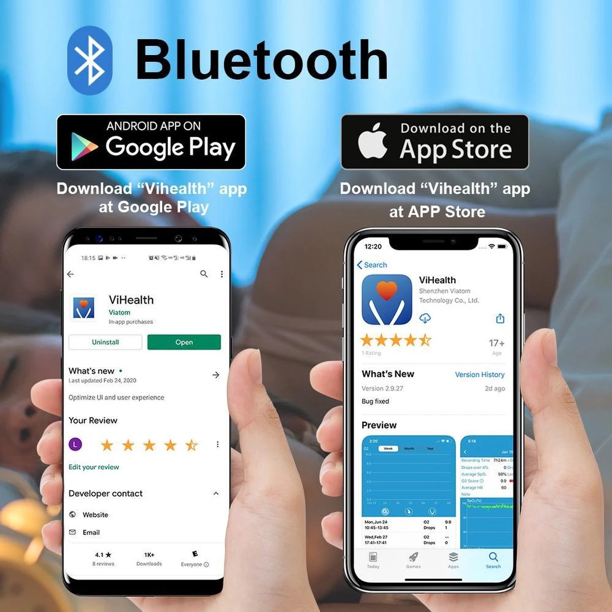 Best Getest Oxysmart Vinger Saturatiemeter - Smart Zuurstofmeter - Pulse Oximeter Met Hartslagmeter - Medisch Apparaat - Bluetooth (Zwart) 5 Best Getest Oxysmart Vinger Saturatiemeter - Smart Zuurstofmeter - Pulse Oximeter Met Hartslagmeter - Medisch Apparaat - Bluetooth (Zwart) - Afbeelding 3