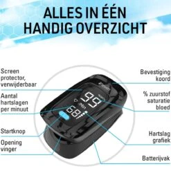 IProven OXI-27iBL - Saturatiemeter Zuurstofmeter Pulse Oximeter - Hartslag Meting - Zuurstof Meting 10 IProven OXI-27iBL - Saturatiemeter Zuurstofmeter Pulse Oximeter - Hartslag Meting - Zuurstof Meting -Winkel Voor Thuisgezondheidsmeetapparatuur 1200x1200 569