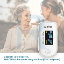 WELLUE Professionele Saturatiemeter Met VIHEALTH-App - Oximeter - Hartslagmeter - Zuurstofmeter Vinger - Pulse Oximeter - Led Scherm - Wit 13 WELLUE Professionele Saturatiemeter Met VIHEALTH-App - Oximeter - Hartslagmeter - Zuurstofmeter Vinger - Pulse Oximeter - Led Scherm - Wit -Winkel Voor Thuisgezondheidsmeetapparatuur 1200x1200 571
