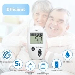 Merkloos Glucosemeter - Bloedsuikermeter - Glucose Meter - Bloedsuikerspiegelmeter - Diabetes Meter - Glucose Monitor - Teststrips - Startpakket -Winkel Voor Thuisgezondheidsmeetapparatuur 1200x1200 600