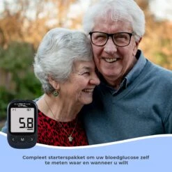 Exactive Vital Glucosemeter Startpakket – Bloedsuikermeter – Diabetes Meter – Glucose Monitor – Glucosemeter - Donkerblauw -Winkel Voor Thuisgezondheidsmeetapparatuur 1200x1200 612