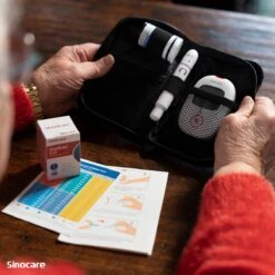 Sinocare Safe AQ Smart - Professionele Glucosemeter - Mmol/L - Inclusief 100 Teststrips & 100 Naalden - Diabetes Meter -Winkel Voor Thuisgezondheidsmeetapparatuur 1200x1200 617