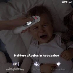 Bintoi® X200 - Thermometer Voorhoofd - Oorthermometer - Koortsthermometer -Winkel Voor Thuisgezondheidsmeetapparatuur 1200x1200 646