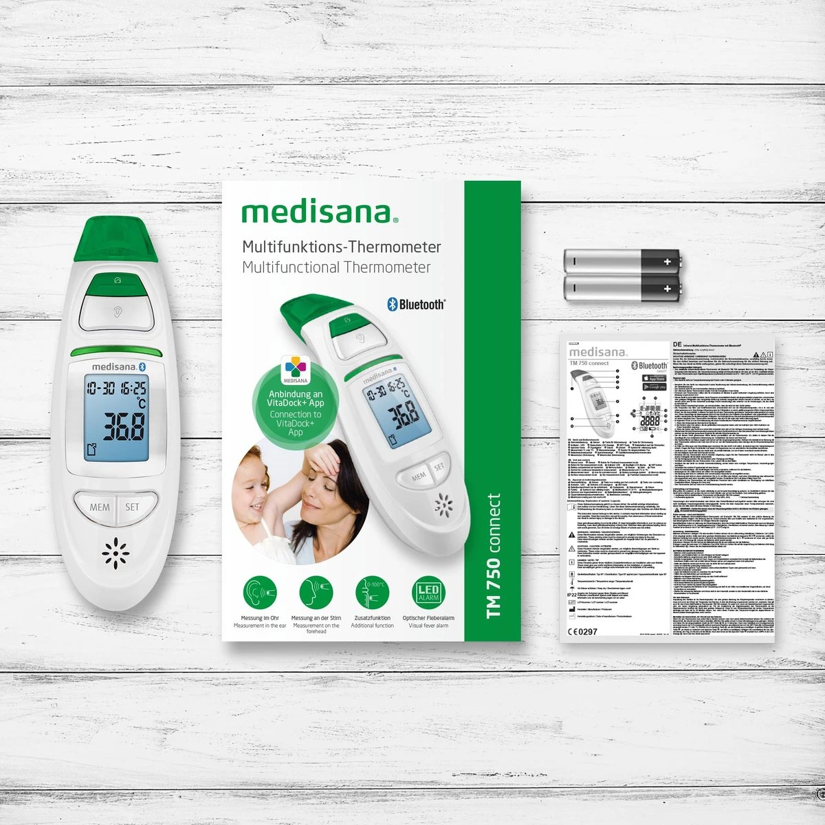 Medisana TM 750 Connect - Lichaamsthermometer - Infrarood 11 Medisana TM 750 Connect - Lichaamsthermometer - Infrarood - Afbeelding 9