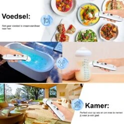 Librie Oorthermometer Voorhoofdthermometer Medische Thermometer Infrarood Thermometer Koortsthermometer Digitale Thermometer Babythermometer Koorts Meten Slimme Thermometer Temperatuurmeter-Incl Batterijen En NL/FR/EN Handleiding -Winkel Voor Thuisgezondheidsmeetapparatuur 1200x1200 668