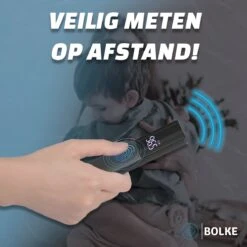 Bolke® - Thermometer - Infrarood Thermometer - Thermometer Lichaam - Thermometer Baby - Thermometer Voorhoofd - Voorhoofd Thermometer -Winkel Voor Thuisgezondheidsmeetapparatuur 1200x1200 676