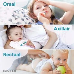 Bintoi® XR210 - Digitale Thermometer Lichaam - Koortsthermometer - Temperatuurmeter -Winkel Voor Thuisgezondheidsmeetapparatuur 1200x1200 708