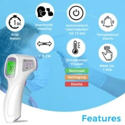 Infrared Thermometer - Infrarood Thermometer - Thermometer Voorhoofd - Thermometer Lichaam - Thermometer Koorts - LCD Display - Temperatuurmeter- Digital Thermometer - Contactloos - Thermometer Lichaam - Digitale Thermometer - Thermomètre Infrarouge 8 Infrared Thermometer - Infrarood Thermometer - Thermometer Voorhoofd - Thermometer Lichaam - Thermometer Koorts - LCD Display - Temperatuurmeter- Digital Thermometer - Contactloos - Thermometer Lichaam - Digitale Thermometer - Thermomètre Infrarouge -Winkel Voor Thuisgezondheidsmeetapparatuur 1200x1200 736