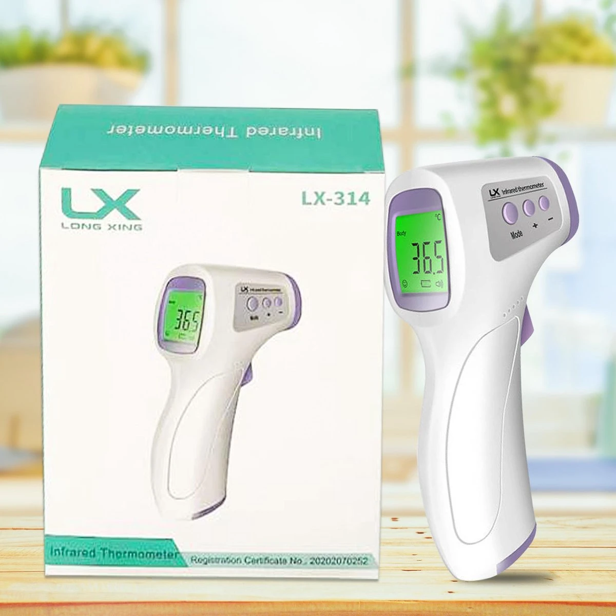 Infrared Thermometer - Infrarood Thermometer - Thermometer Voorhoofd - Thermometer Lichaam - Thermometer Koorts - LCD Display - Temperatuurmeter- Digital Thermometer - Contactloos - Thermometer Lichaam - Digitale Thermometer - Thermomètre Infrarouge 6 Infrared Thermometer - Infrarood Thermometer - Thermometer Voorhoofd - Thermometer Lichaam - Thermometer Koorts - LCD Display - Temperatuurmeter- Digital Thermometer - Contactloos - Thermometer Lichaam - Digitale Thermometer - Thermomètre Infrarouge - Afbeelding 4