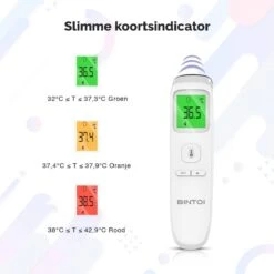 Bintoi® XE200 - Thermometer - Temperatuurmeter - Koortsthermometer -Winkel Voor Thuisgezondheidsmeetapparatuur 1200x1200 748