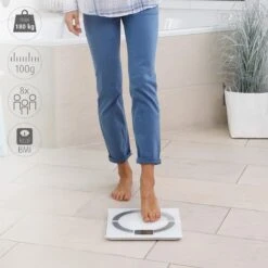 Medisana BS444 Connect - Lichaamsanalyseweegschaal - Wit -Winkel Voor Thuisgezondheidsmeetapparatuur 1200x1200 78