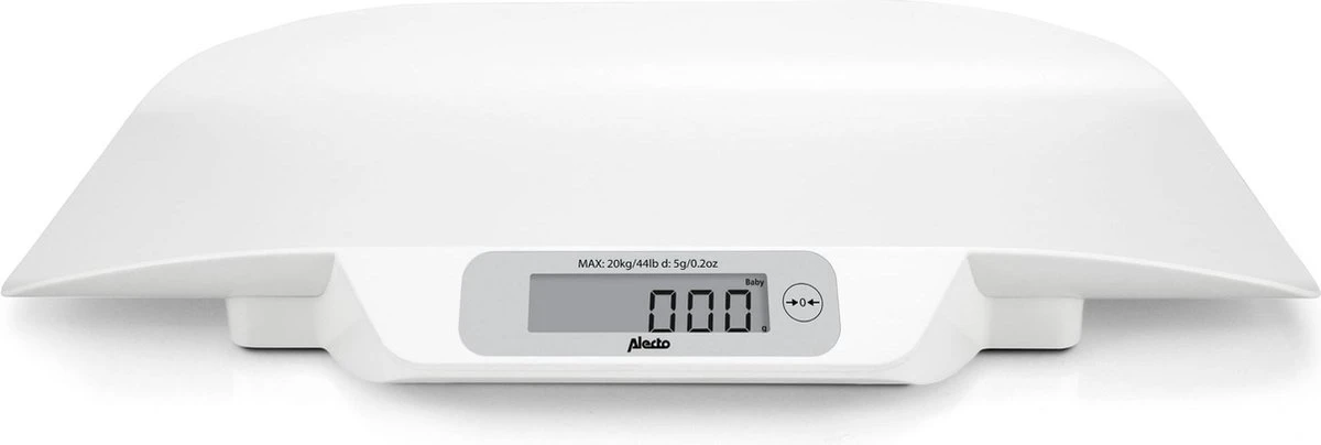 Alecto BC-29 - Babyweegschaal, Wit 14 Alecto BC-29 - Babyweegschaal, Wit - Afbeelding 12