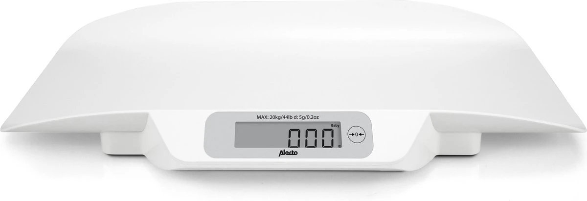 Alecto BC-29 - Babyweegschaal, Wit 4 Alecto BC-29 - Babyweegschaal, Wit - Afbeelding 2