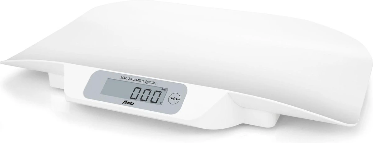 Alecto BC-29 - Babyweegschaal, Wit 15 Alecto BC-29 - Babyweegschaal, Wit - Afbeelding 13