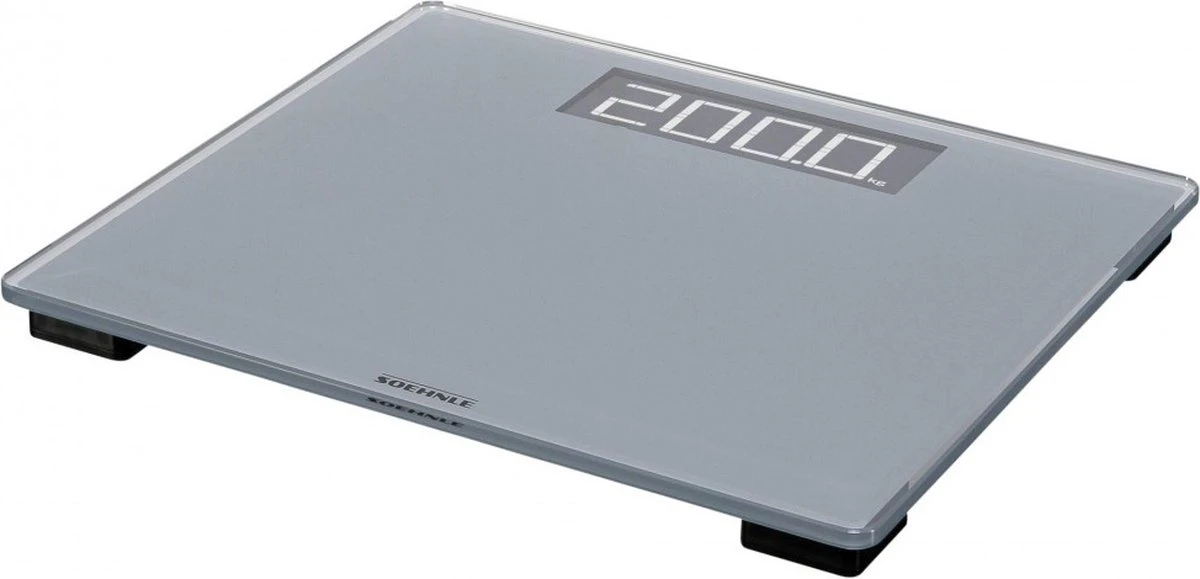 Soehnle Personenweegschaal Digitaal Style Sense Comfort 600 - Tot 200 Kg - Incl. Batterijen 4 Soehnle Personenweegschaal Digitaal Style Sense Comfort 600 - Tot 200 Kg - Incl. Batterijen - Afbeelding 2