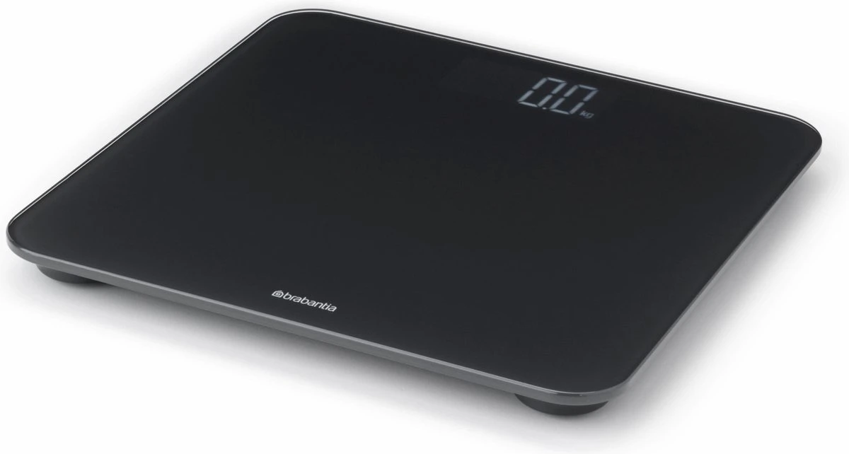 Brabantia ReNew Personenweegschaal Digitaal - Op Batterijen - Dark Grey 4 Brabantia ReNew Personenweegschaal Digitaal - Op Batterijen - Dark Grey - Afbeelding 2
