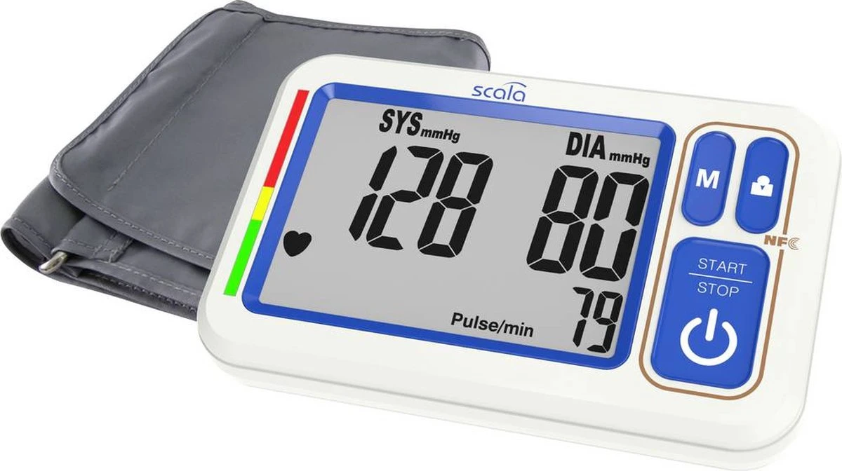 Scala SC 6750 NFC 06750 Bloeddrukmeter Bovenarm 3 Scala SC 6750 NFC 06750 Bloeddrukmeter Bovenarm