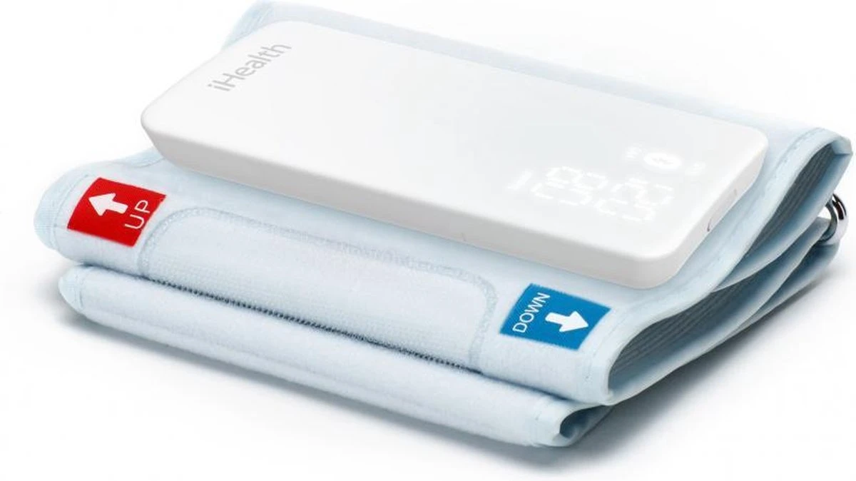 IHealth Neo BP5S Smart - Bloeddrukmeter Bovenarm Hartstichting - Klinisch Gevalideerd - Hartslagmeter - Bluetooth - Smartphone App - Onregelmatige Hartslag - Geheugen - Accu - Manchet 22 - 42 Cm 5 IHealth Neo BP5S Smart - Bloeddrukmeter Bovenarm Hartstichting - Klinisch Gevalideerd - Hartslagmeter - Bluetooth - Smartphone App - Onregelmatige Hartslag - Geheugen - Accu - Manchet 22 - 42 Cm - Afbeelding 3