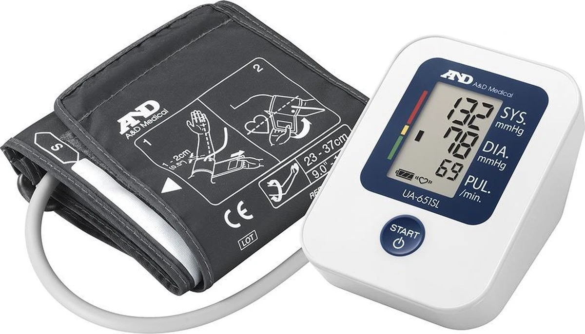 A&D Medical UA-651SLPLUS - Bloeddrukmeter - Bovenarm 3 A&D Medical UA-651SLPLUS - Bloeddrukmeter - Bovenarm