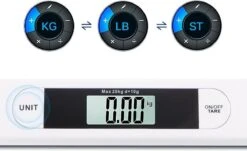 A&K Baby Weegschaal - Digitaal - Multifunctioneel - Babyweegschaal - Inclusief Batterijen – Personenweegschaal - Dierenweegschaal - Blauw -Winkel Voor Thuisgezondheidsmeetapparatuur 1200x733