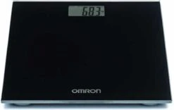 OMRON HN289 Personenweegschaal - Digitale Weegschaal - Scale Body - Weight Scale - Max. 150kg - Diep Zwart