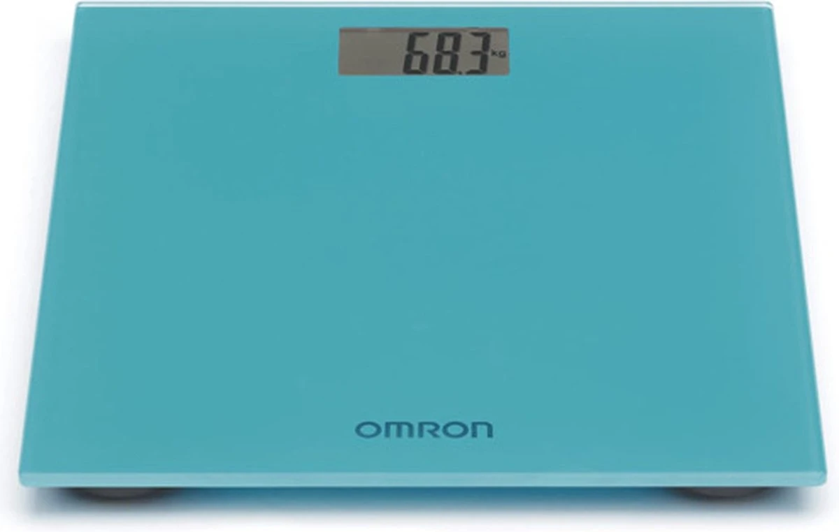 OMRON HN289 Personenweegschaal - Digitale Weegschaal - Scale Body - Weight Scale - Max. 150kg - Oceaanblauw 4 OMRON HN289 Personenweegschaal - Digitale Weegschaal - Scale Body - Weight Scale - Max. 150kg - Oceaanblauw - Afbeelding 2