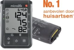 Microlife BP B6 BT Connect - Bovenarm Bloeddrukmeter - Klinisch Gevalideerd - No. 1 Merk Bij Huisartsen - Met App & Bluetooth