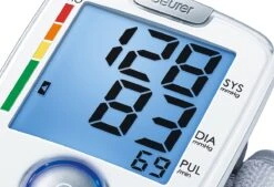 Beurer BC44 - Bloeddrukmeter Pols - XL Display - Hartritmestoornis Herkenning -Winkel Voor Thuisgezondheidsmeetapparatuur 1200x820