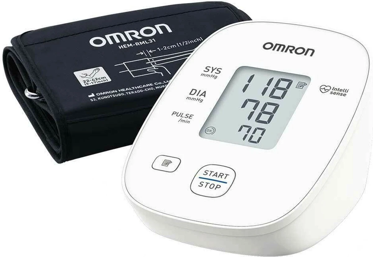Omron- Bloeddrukmeter - M300 Volautomatisch 3 Omron- Bloeddrukmeter - M300 Volautomatisch