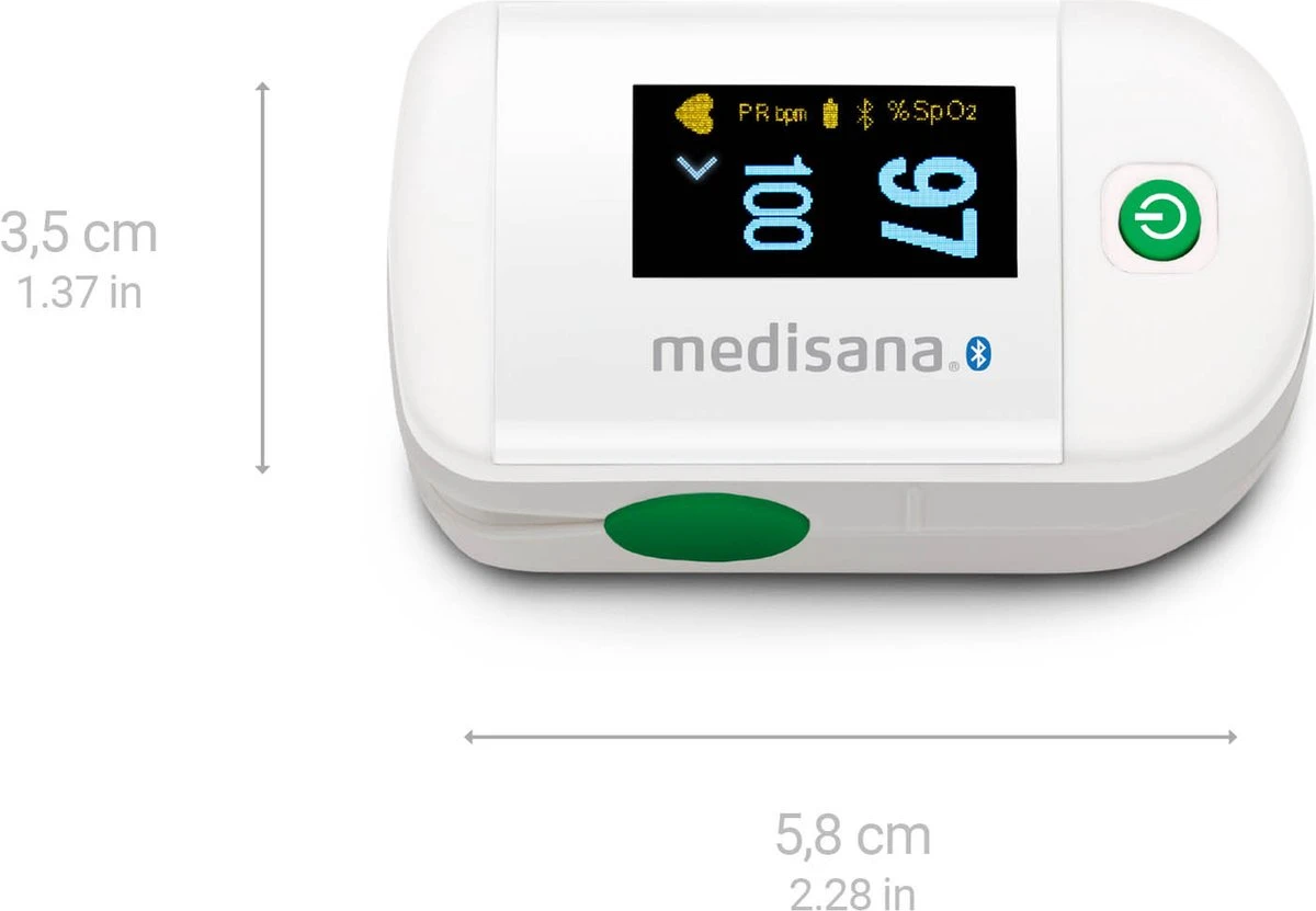 Medisana PM 100 Connect Saturatiemeter 19 Medisana PM 100 Connect Saturatiemeter - Afbeelding 17