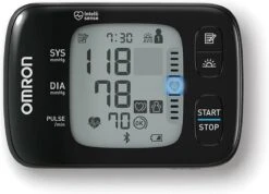 OMRON RS7 Intelli IT Bloeddrukmeter Pols - Blood Pressure Monitor Met Hartslagmeter – Onregelmatige Hartslag -Klinisch Gevalideerde Polsbloeddrukmeter - Met Mobiele App - 13,5 Tot 21,5 Cm Manchet – 3 Jaar Garantie -Winkel Voor Thuisgezondheidsmeetapparatuur 1200x867 1