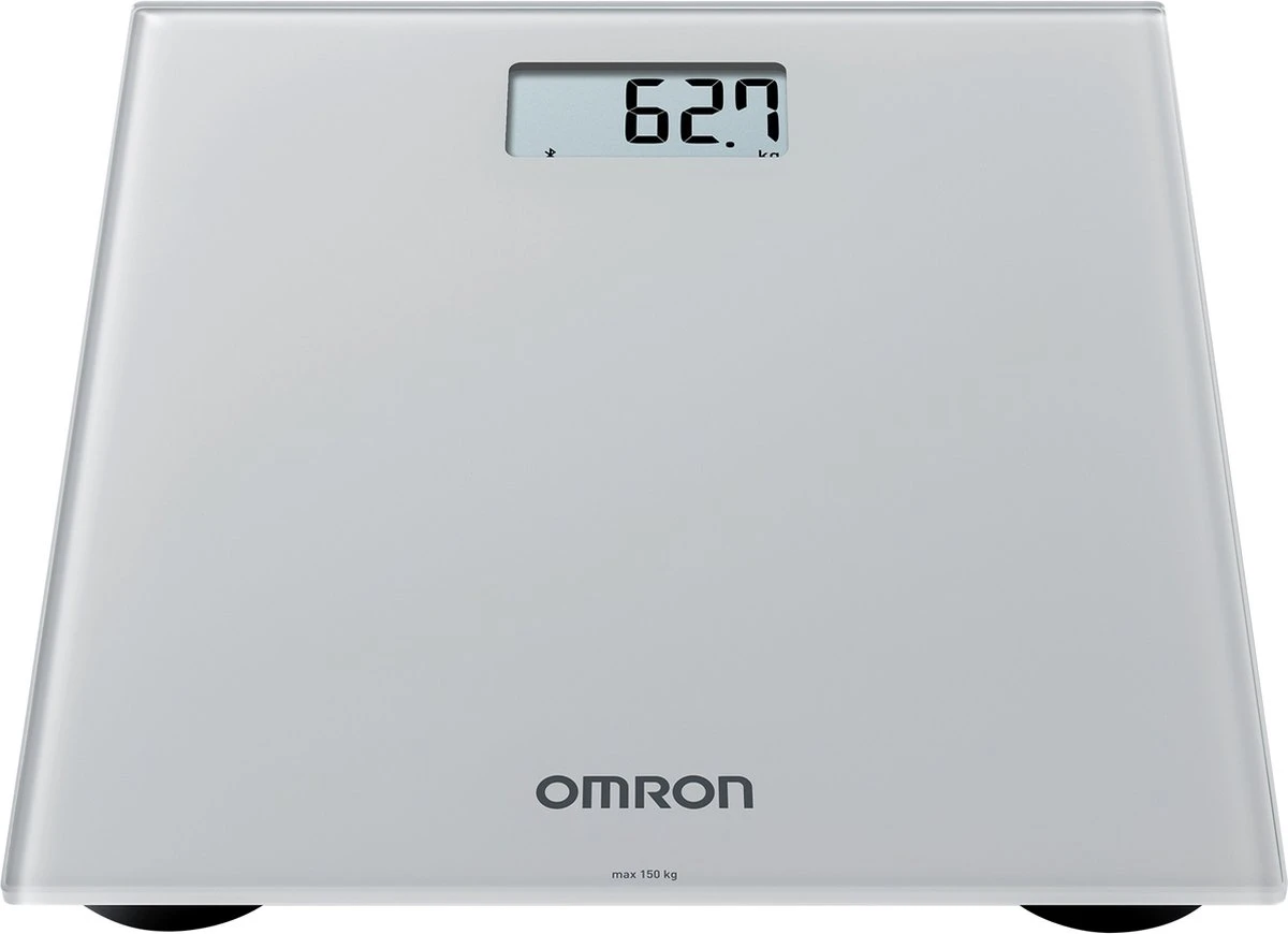 OMRON HN300T2 Intelli IT Personenweegschaal - Slimme Weegschaal Met BMI Meeting - Smart Scale - Met Mobiele App - Grijs 5 OMRON HN300T2 Intelli IT Personenweegschaal - Slimme Weegschaal Met BMI Meeting - Smart Scale - Met Mobiele App - Grijs - Afbeelding 3