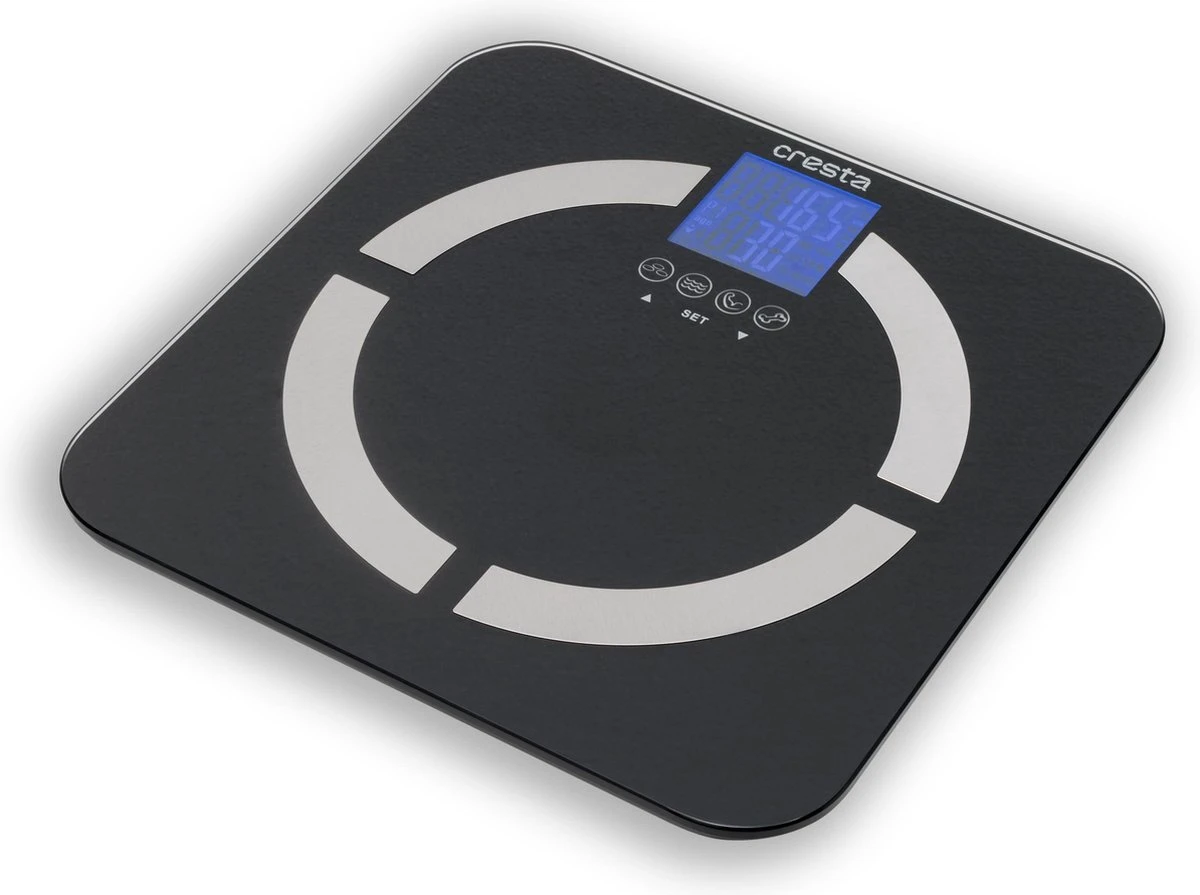 Cresta Care CBS350 Personenweegschaal - Zwart 4 Cresta Care CBS350 Personenweegschaal - Zwart - Afbeelding 2