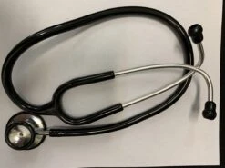Medical Health Stethoscoop Black