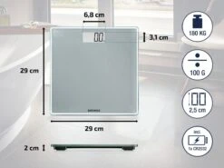 Soehnle Personenweegschaal Digitaal Style Sense Compact 300 - Tot 180 Kg - Incl. Batterijen -Winkel Voor Thuisgezondheidsmeetapparatuur 1200x899 2