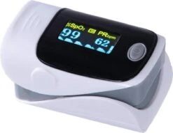 Sinji Pulse Oximeter - Saturatiemeter Met Hartslagmeter - Met Draagkoord - Voor Thuis En Professioneel Gebruik